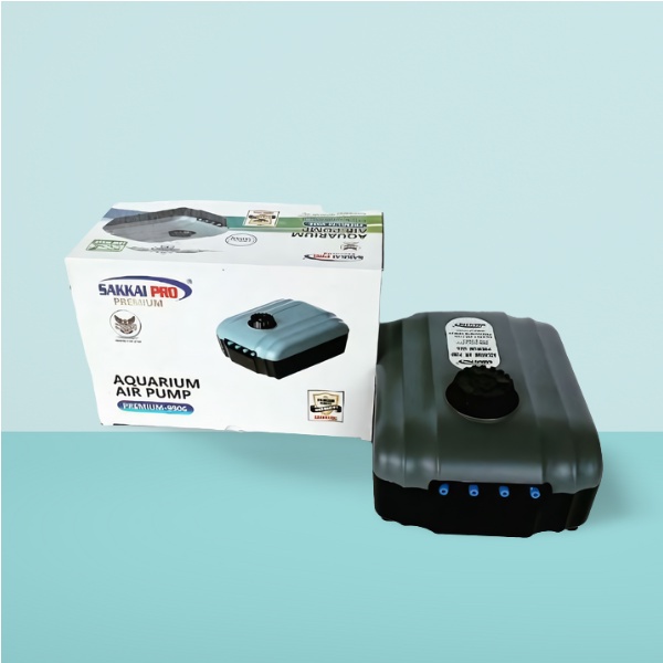 Aquarium Air Pump Premium 9906 Sakkai Pro / Aerator 4 Lubang