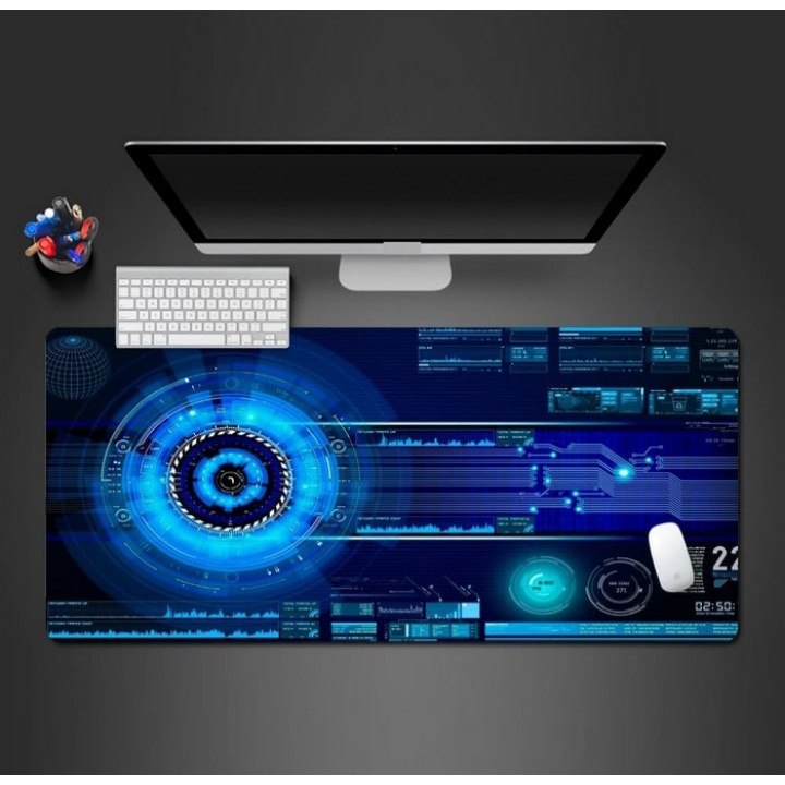 Mouse Pad Gaming XL Desk Mat | Alas Mouse Ukuran Besar 30 x 80 cm Anti Slip