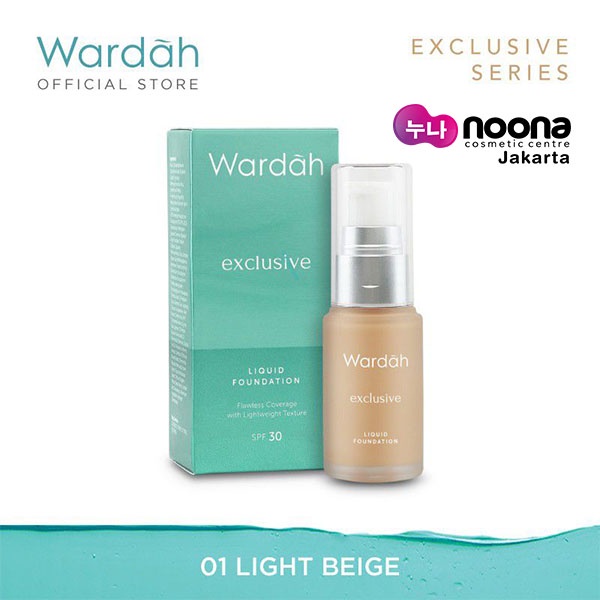 WARDAH EXCLUSIVE LIQUID FOUNDATION SPF 30 20ML