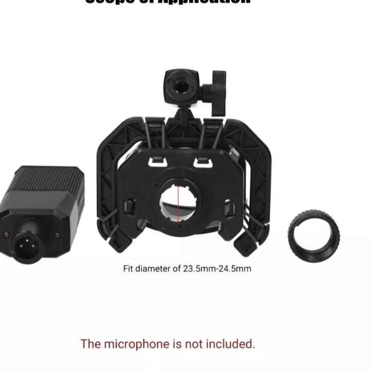 Yang dinanti--TERMURAH Pop Filter Mikrofon Double Layer/ Pop Shield Microphone/ Shockmount pop filte