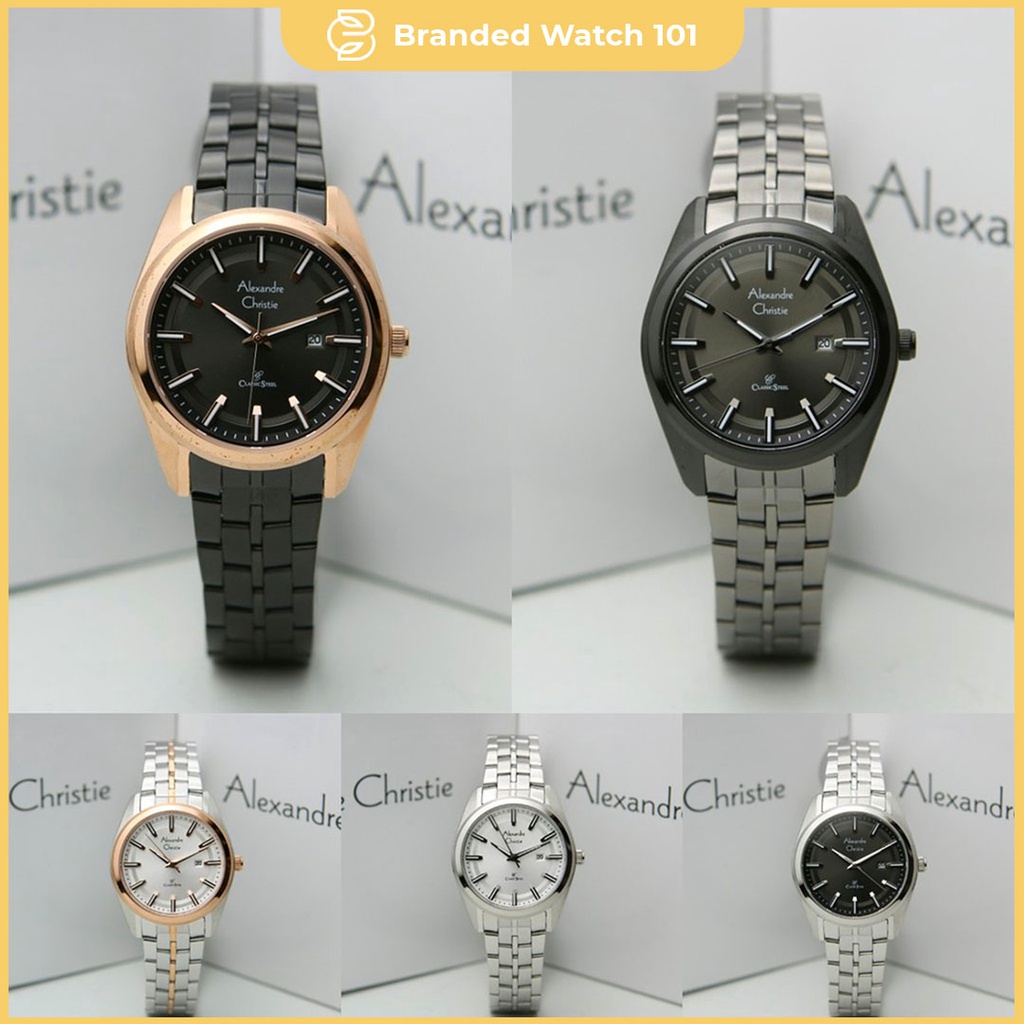 ORIGINAL Jam Tangan Wanita Alexandre Christie AC 8637 / AC8637 / 8637 Garansi Resmi 1 Tahun.