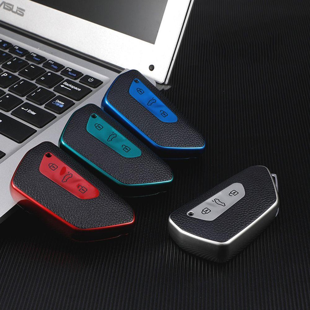 Top Remote Key Case Full Protection Pelindung Aksesoris Mobil Key Fob Cover
