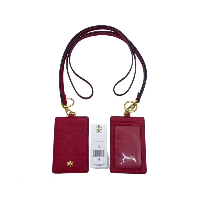 Tory Burch Emerson Lanyard bearberry