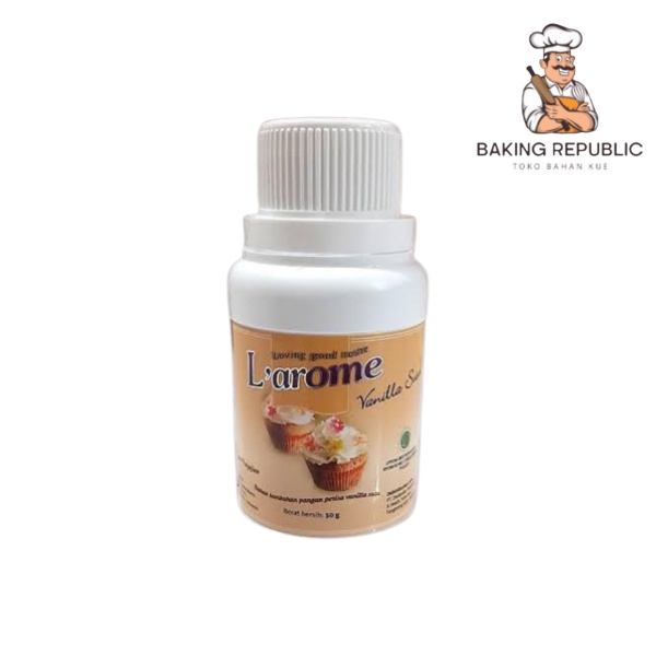 

LAROME | LAROME PERISA VANILLA MILK POWDER | 50 GRAM | PERISA VANILLA SUSU BUBUK