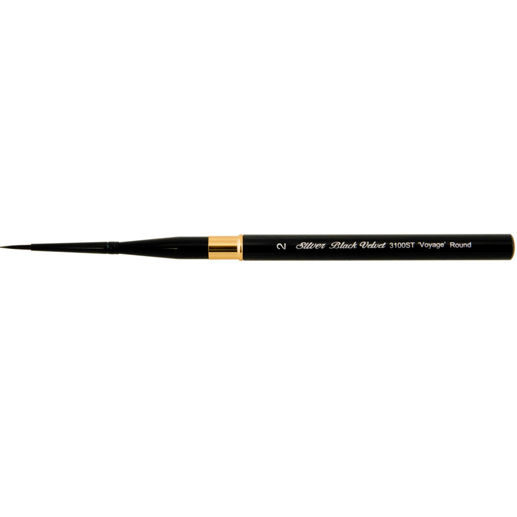 Silver Brush/ Black Velvet® Voyage™ 3100ST Travel Brush