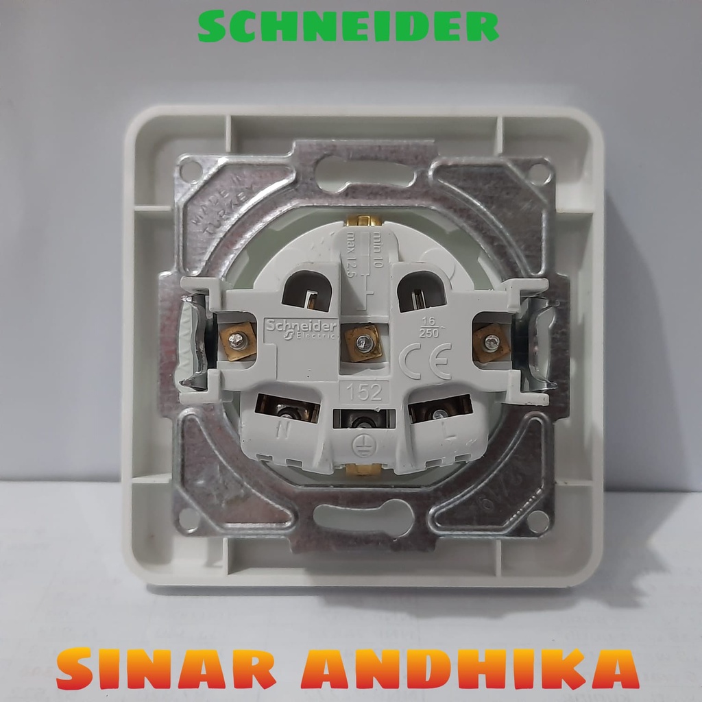 STOP KONTAK SINGLE LEONA SCHNEIDER LNA2900121/LNA2900221