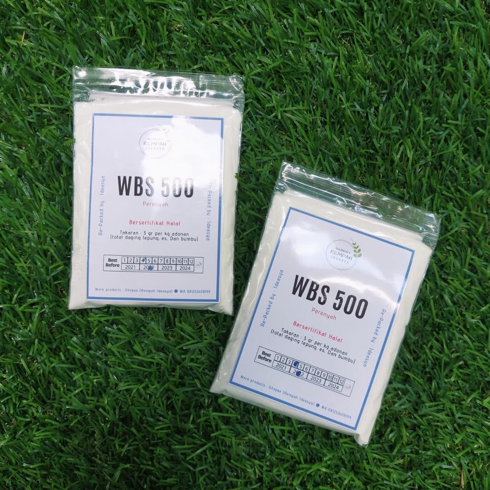 

[KODE PRODUK YHGOO6085] 25gr WBS 500 / Bikin Kres / Perenyah Bakso / Sosis / Nugget / Perenyah Bakso Terbaik IDEASYA