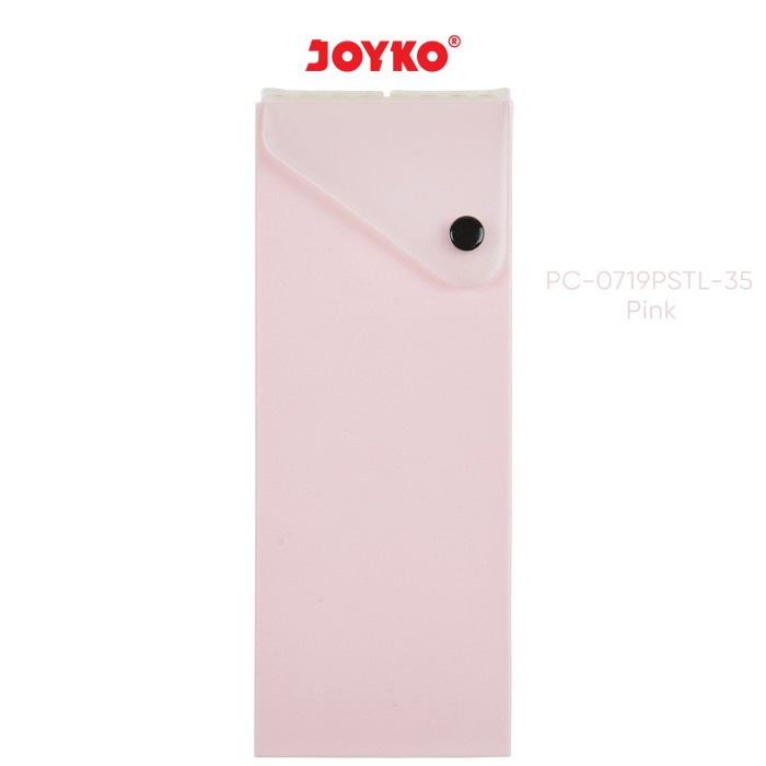 

Pencil Case Kotak Tempat Pensil Joyko PC-0719PSTL-35 - Pastel Pink