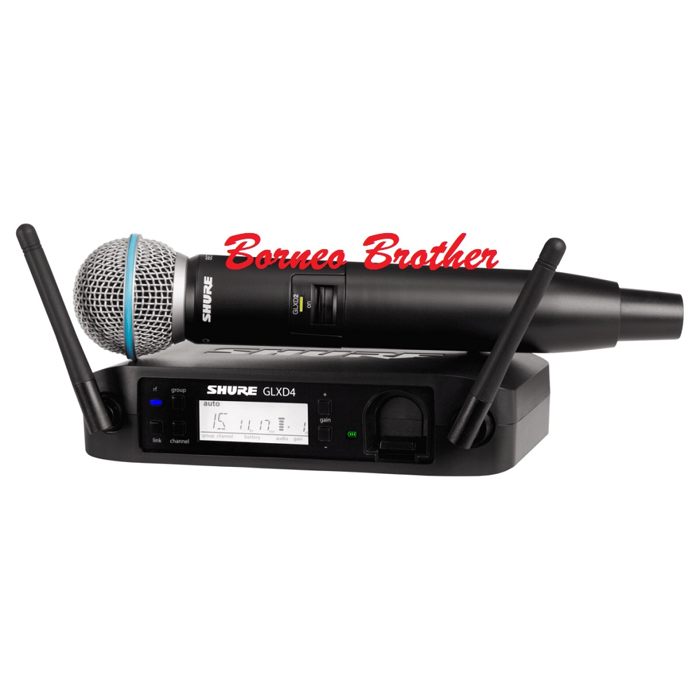 Shure GLXD24/B58A GLXD24/Beta58A Original Mic Wireless Handheld