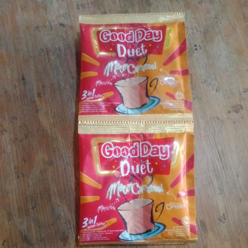 

Good Day Duet Moca Caramel 22 Gr