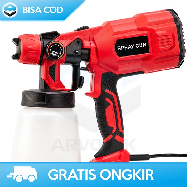 ALAT SEMPROT PESTISIDA POWER SPRAY GUN 800ML 550W 1.8MM AFABEITA CX31