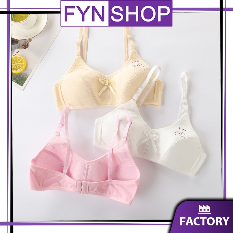 Fynshop ♛ UW70 Miniset Bra BH Remaja SD SMP Dengan Pengait Pakaian Dalam Anak Perempuan