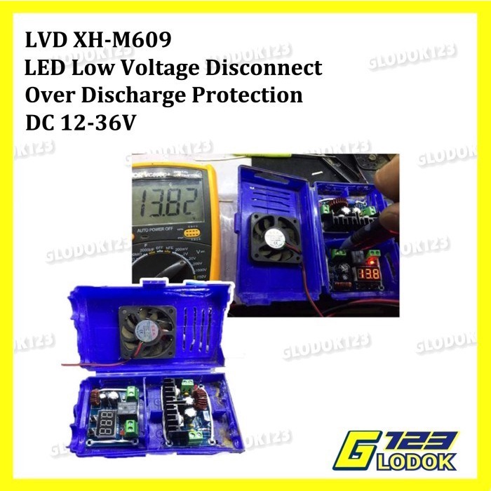 XH-M609 LVD Low Voltage Disconnect Protect Batere Proteksi Discharge