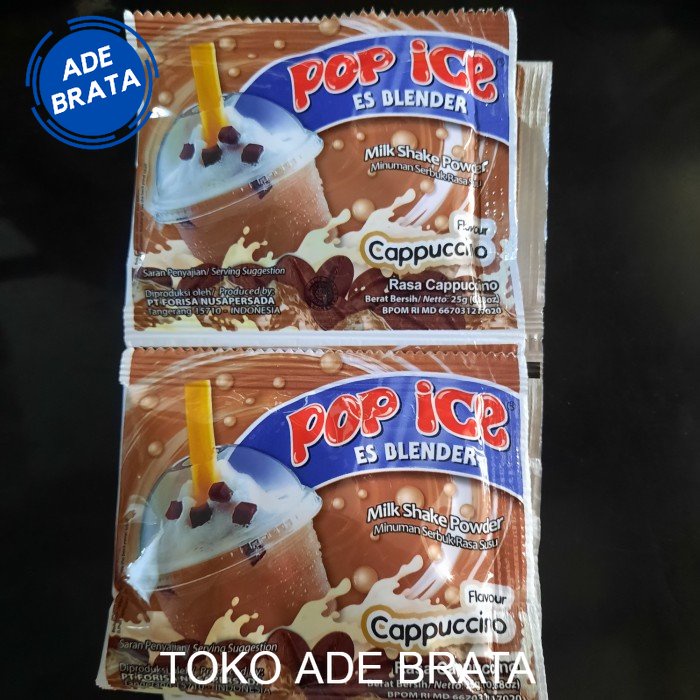 

pop ice rasa cappucino sachet