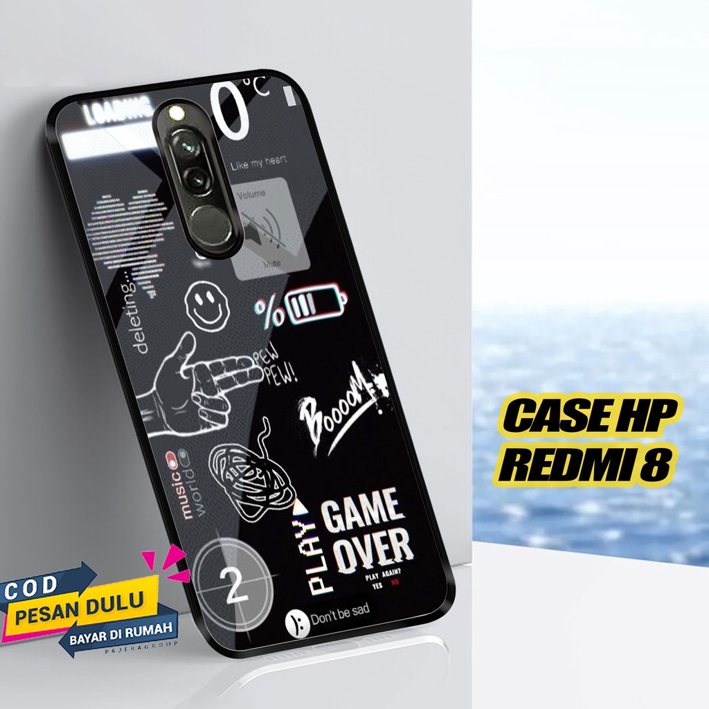 Case Xiaomi Redmi 8 Casing Hard Case 2D Terbaru [ NASA TICKET ] - Sarung hp Xiaomi - Case hp Xiaomi 