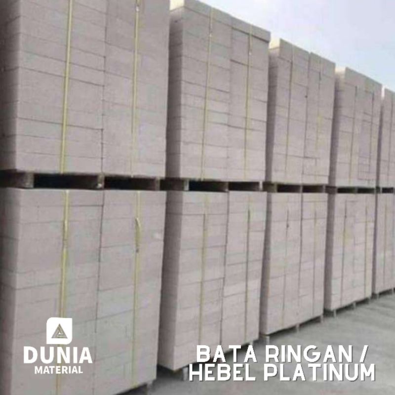 Bata Ringan / Hebel Platinum 7,5 cm / 10 cm / 15 cm /  per 20 cm - Minimal Order 1 DO