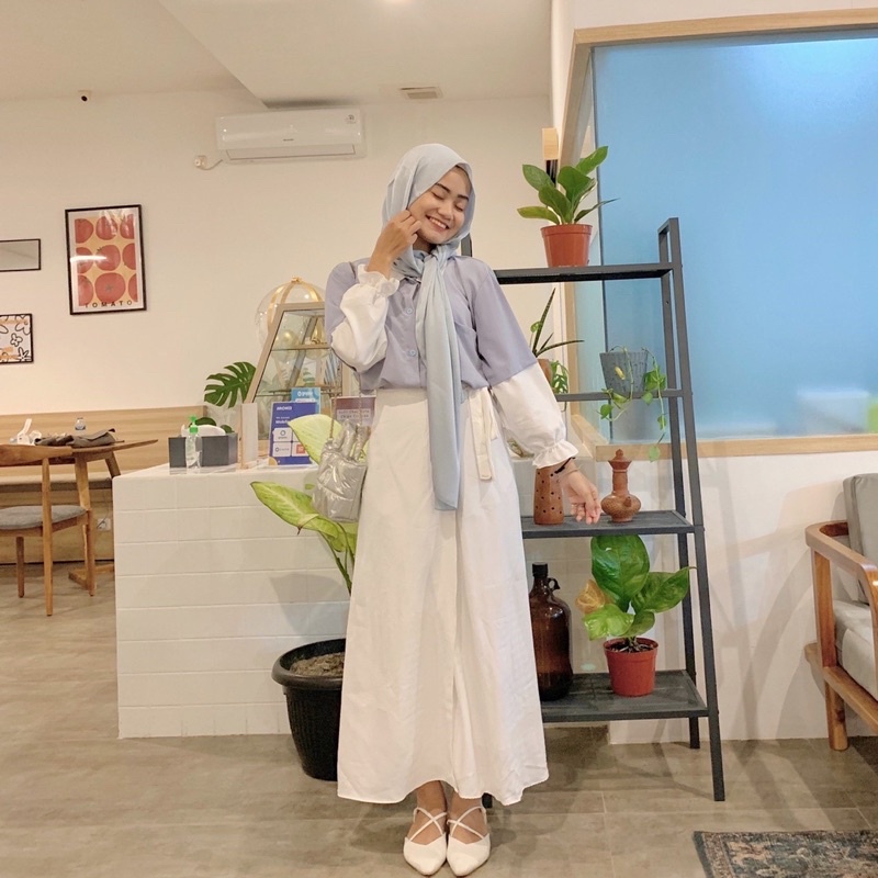 NADLYN SHIRT BY BOONAA | BLOUSE WANITA | KEMEJA WANITA | ATASAN PEREMPUAN | KOREAN BLOUSE PEREMPUAN