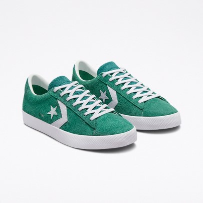 Converse Cons Pro Leather Vulcanized Pro Suede Low Top Vintage Jade - Original