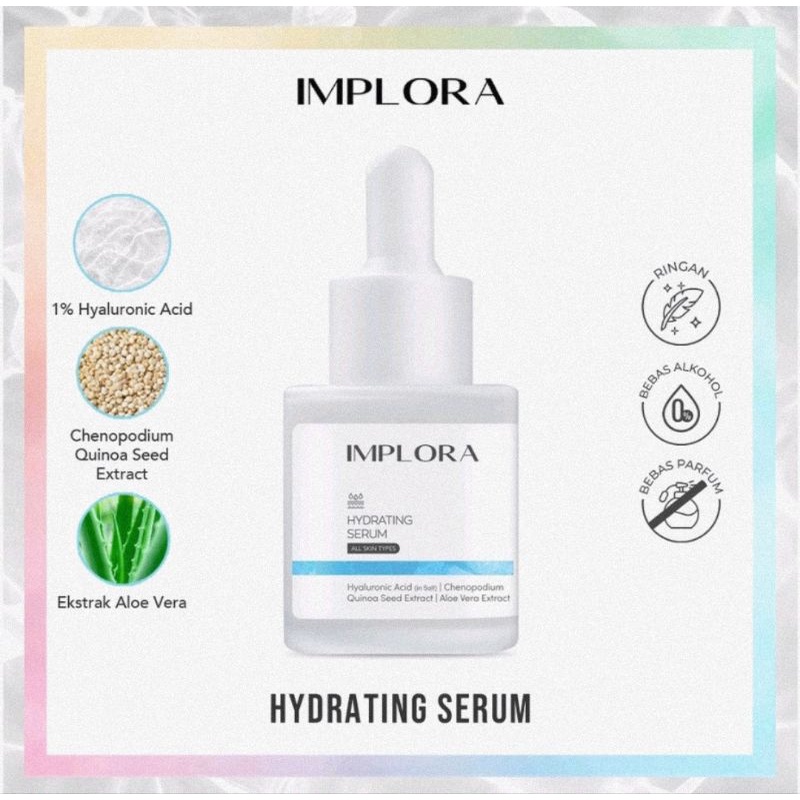 Implora Face Serum 20 ml - Serum Wajah