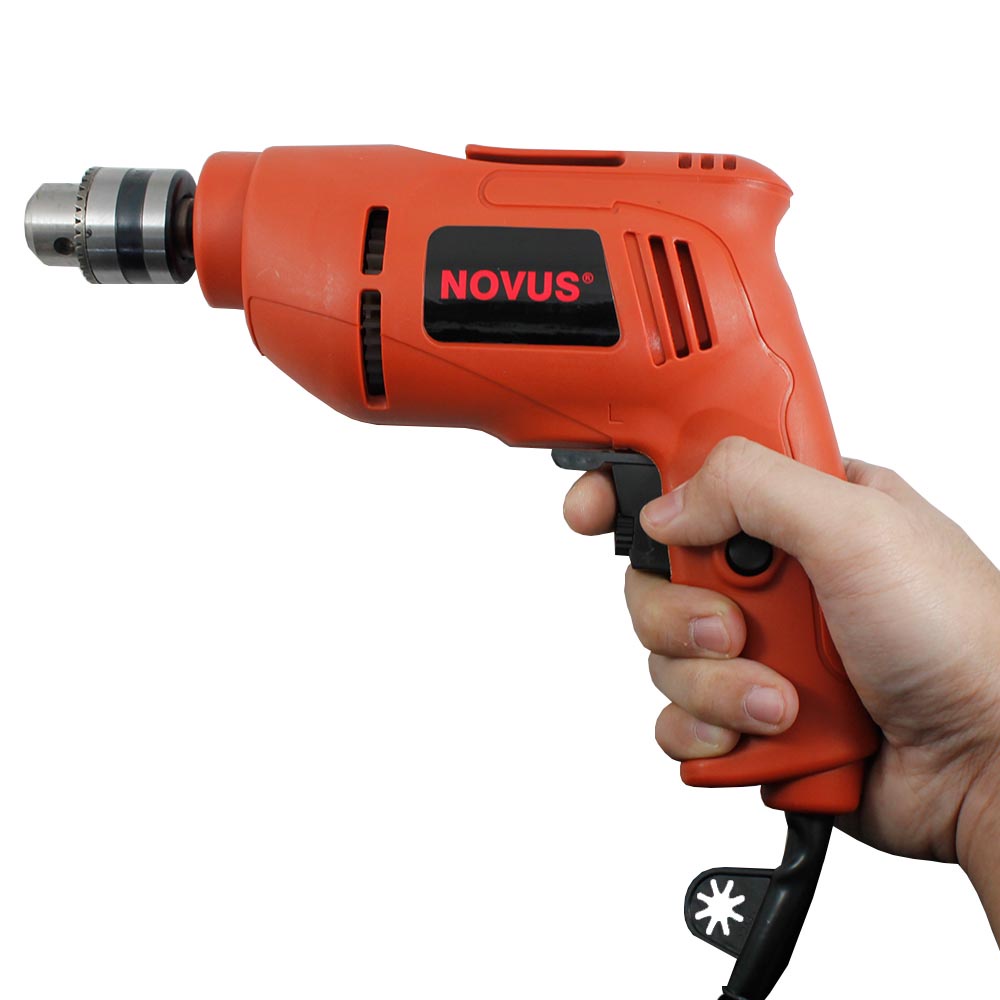 BOR TANGAN MESIN BOR LISTRIK 10 mm / Impact Drill Listrik Electric Drill Bolak Balik - Bor NOVUS Bet