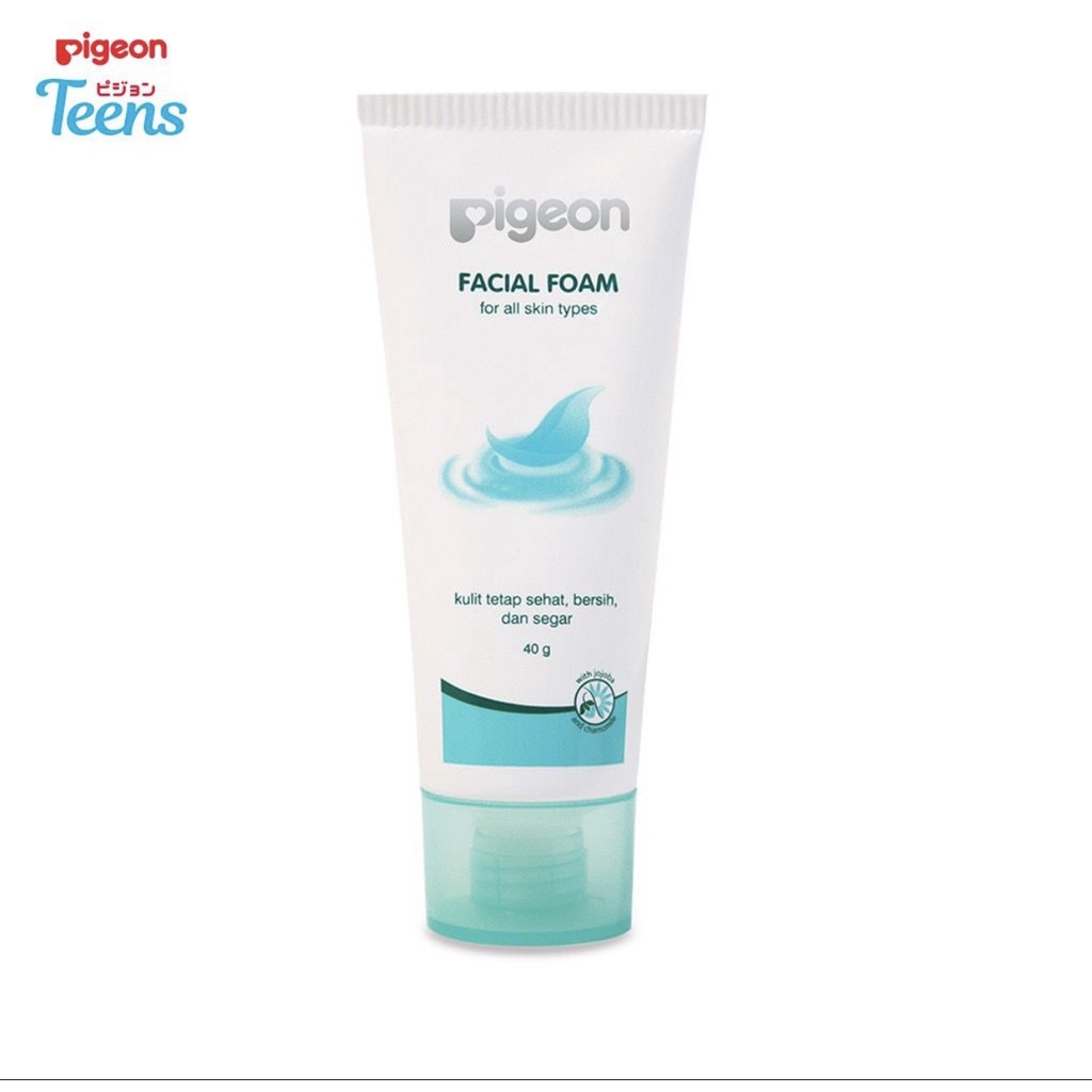 Pigeon Teens Facial Foam for All Skin / Sabun Muka / Pembersih Wajah / Acne / Daily Mild Normal / Oil
