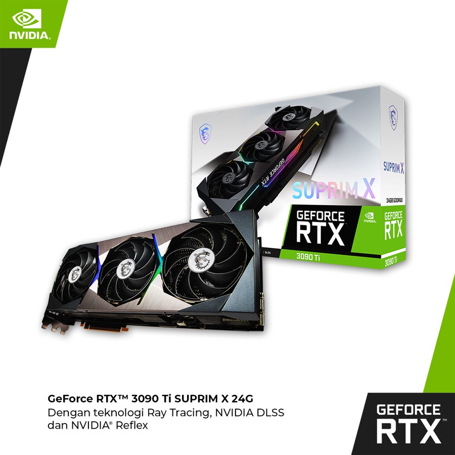 MSI GeForce RTX 3090 TI SUPRIM X 24G GDDR6X / RTX 3090TI 24GB