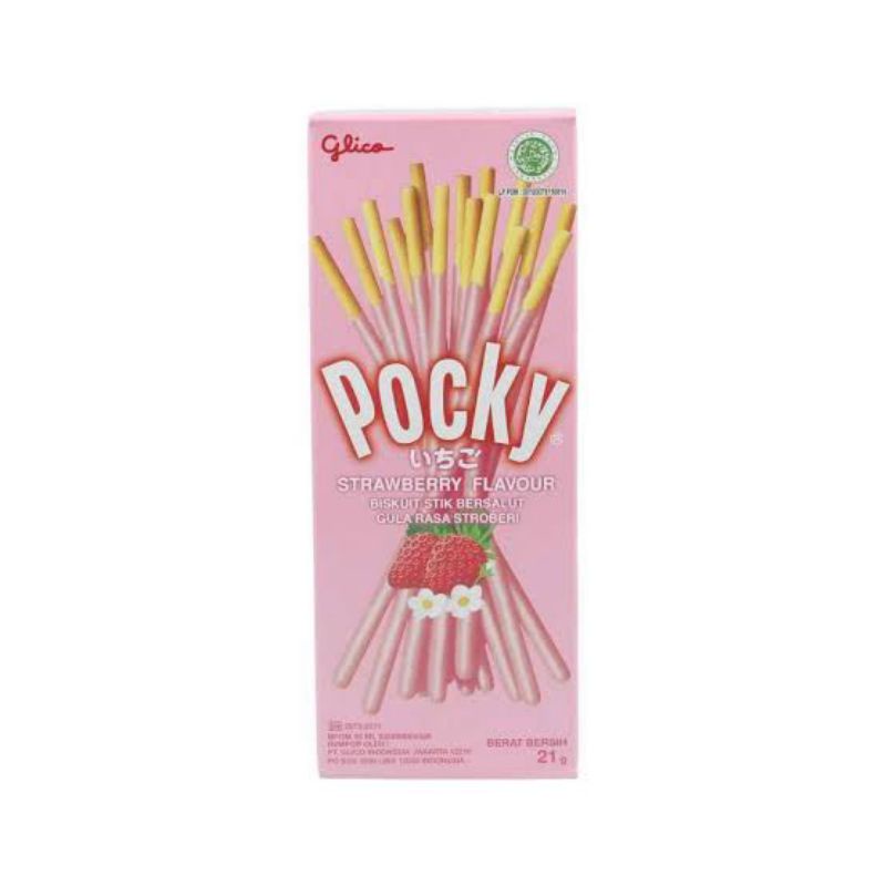 

Glico Pocky Strawberry 21g