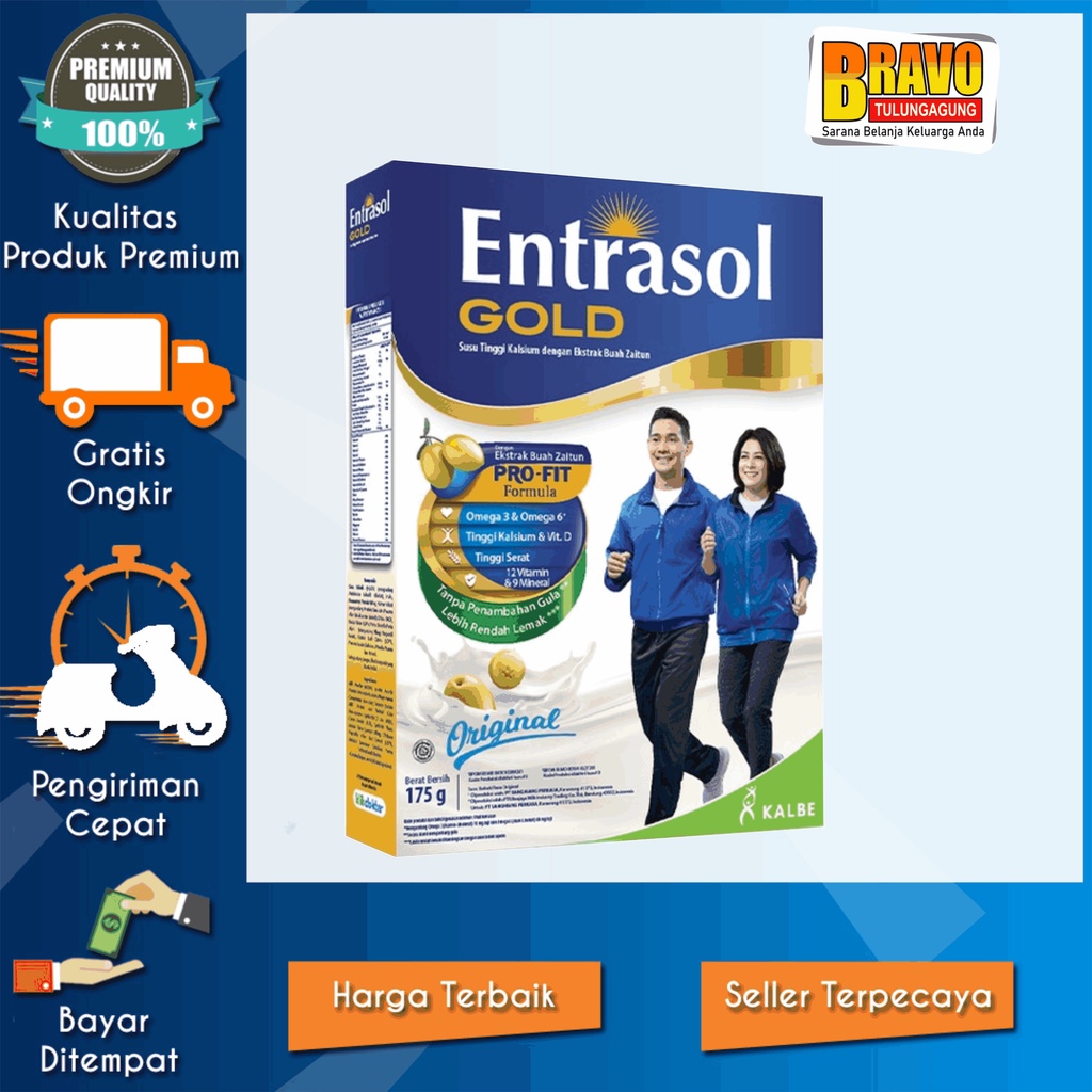 

Bravo Supermarket - Entrasol Gold Plain 170gr