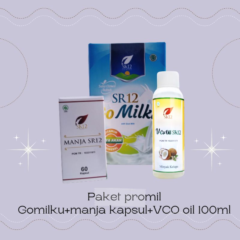 Paket promil SR12 / Promil SR12 / program hamil / promil herbal