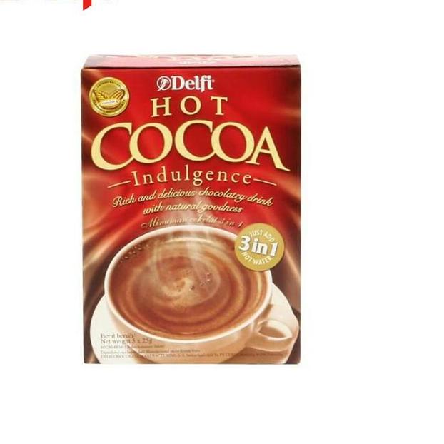 

10.10 FLASH SALE Delfi Hot Cocoa Indulgence 5X25 g x 2 pcs !!
