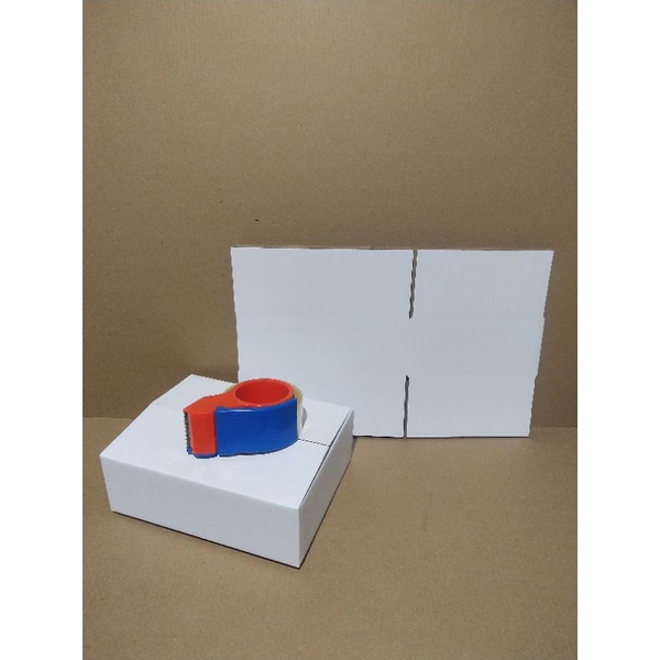 

kardus bok, box packing putih, 26x20x8cm