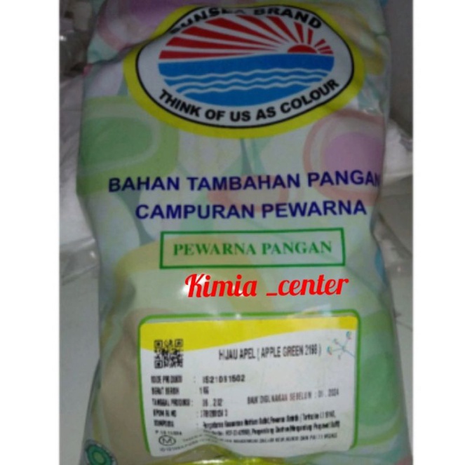 

Pewarna makanan hijau 1kg
