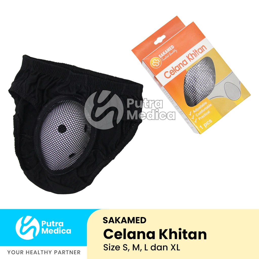 Sakamed Celana Khitan - 1 Pc [Warna Random] / Celana Sunat / Celana Kitan