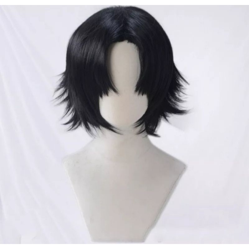 READY WIG COSPLAY HUNTER X HUNTER CHROLLO LUCIFER/COWOK BLACK/hunter x A03