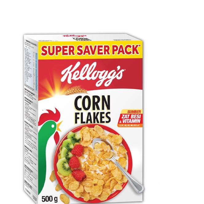 

READY ✅Kelloggs Corn Flakes Sereal Jagung 500 gr|RA1