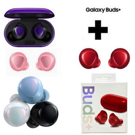 Headset Bluetooth Galaxy Buds Plus R175 Ori Super Clone 1 : 1 TWS Earphone Wireless Charging Case