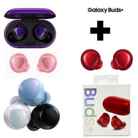 Headset Bluetooth Galaxy Buds Plus R175 Ori Super Clone 1 : 1 TWS Earphone Wireless Charging Case