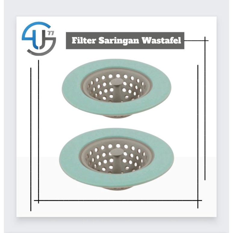 US177 Saringan Wastafel Silikon Sink Filter Penyaringan Saluran Air By Toko Haji Usman