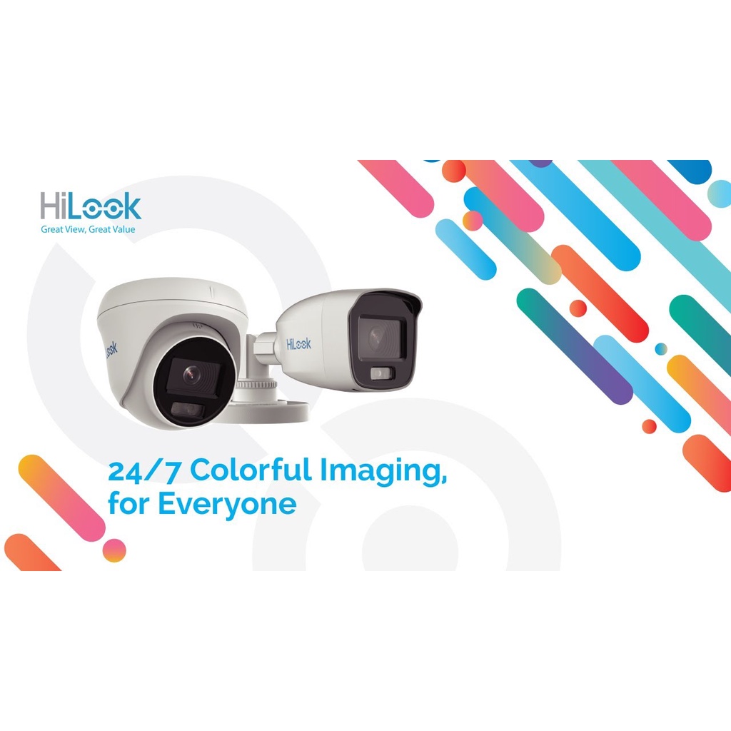 Hilook Camera Colorvu  2Mp Indoor 1080P