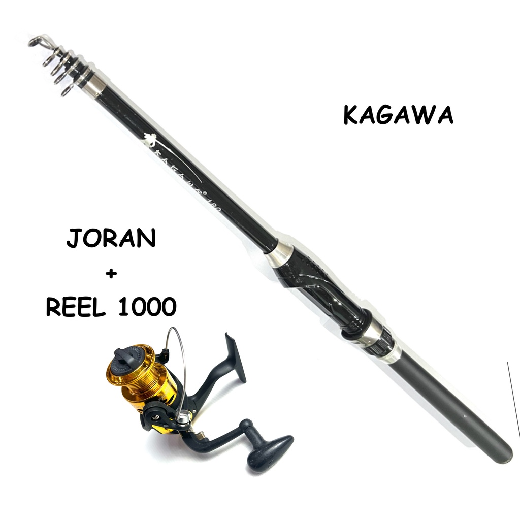 JORAN PANCING TELESCOPIC MURAH/ JORAN KOLONG RUAS PENDEK 1.5m dan 1.8m WARNA HITAM JORAN TEGEK KOLONG