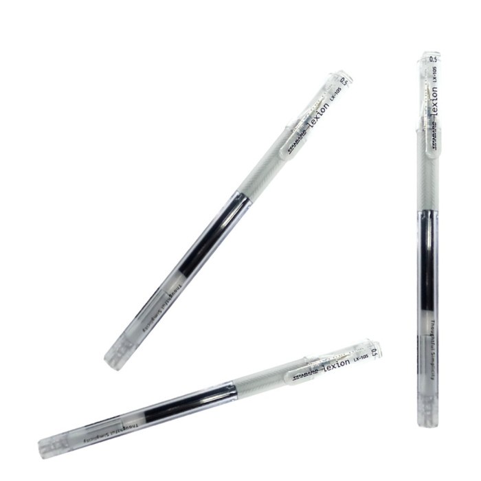 

BOLPEN LEXION LX-105 0.5 BLACK STANDARD PER PCS