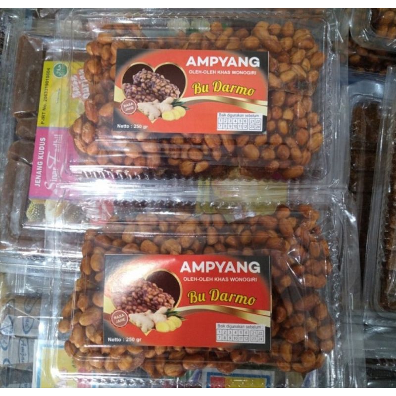 

ampyang kacang jahe gula jawa asli wonogiri