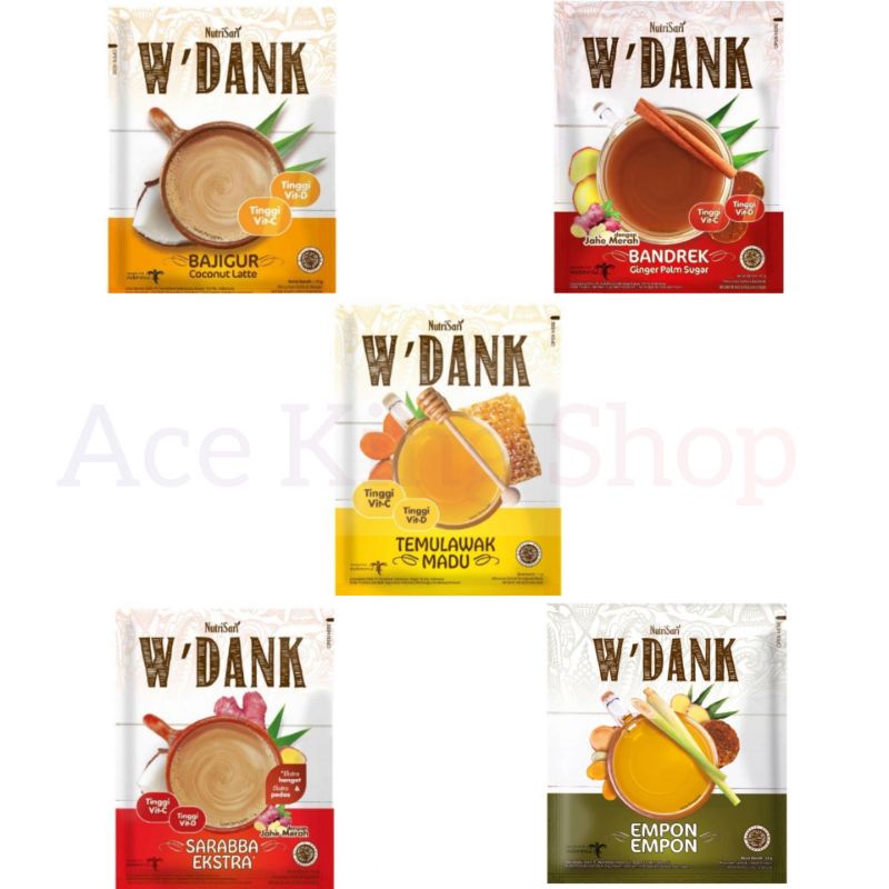 

Nutrisari W'Dank Aneka Rasa 1 Sachet