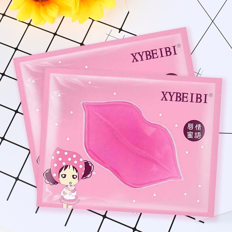 LS Masker Bibir Pelembab Bibir Kering COLLAGEN LIP MASK XYBEIBI