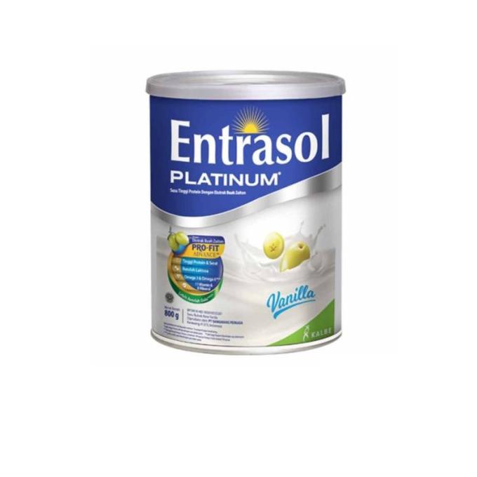 

[ COD ] Entrasol Platinum Susu Bubuk Vanila 800 Gram
