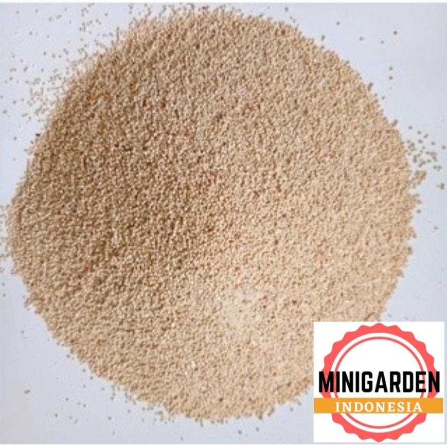 PASIR BALI ECER 500 GRAM media dasar aquarium aquascape pasir putih pantai