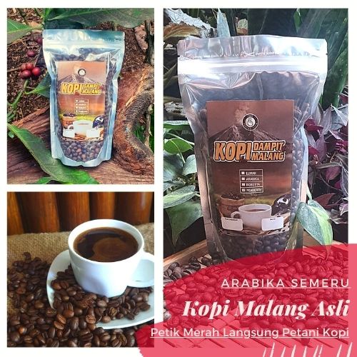 

Kopi Arabika Arabica Dampit Malang Bubuk Murni Biji Asli 250 gr