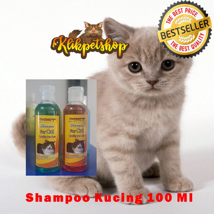 Shampoo Mandi Kucing 100 ml Best