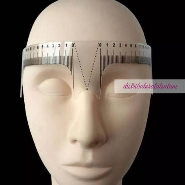 Berkualitas--Penggaris alis type 2 / PENGUKUR ALIS SIMETRIS / PENGGARIS KESEIMBANGAN ALIS / PENGGARI