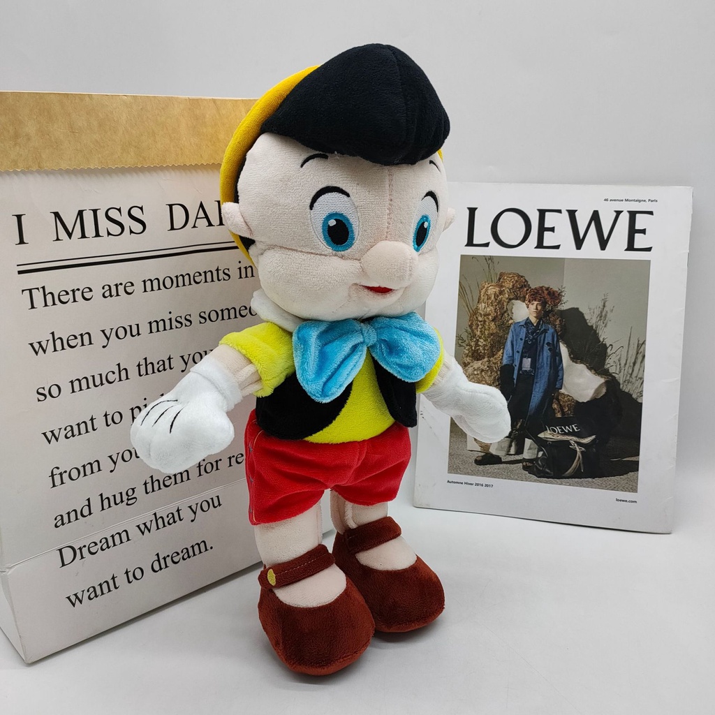 Pinocchio Plush Toy Ideal Untuk Anak Segala Usia Dan Pacar